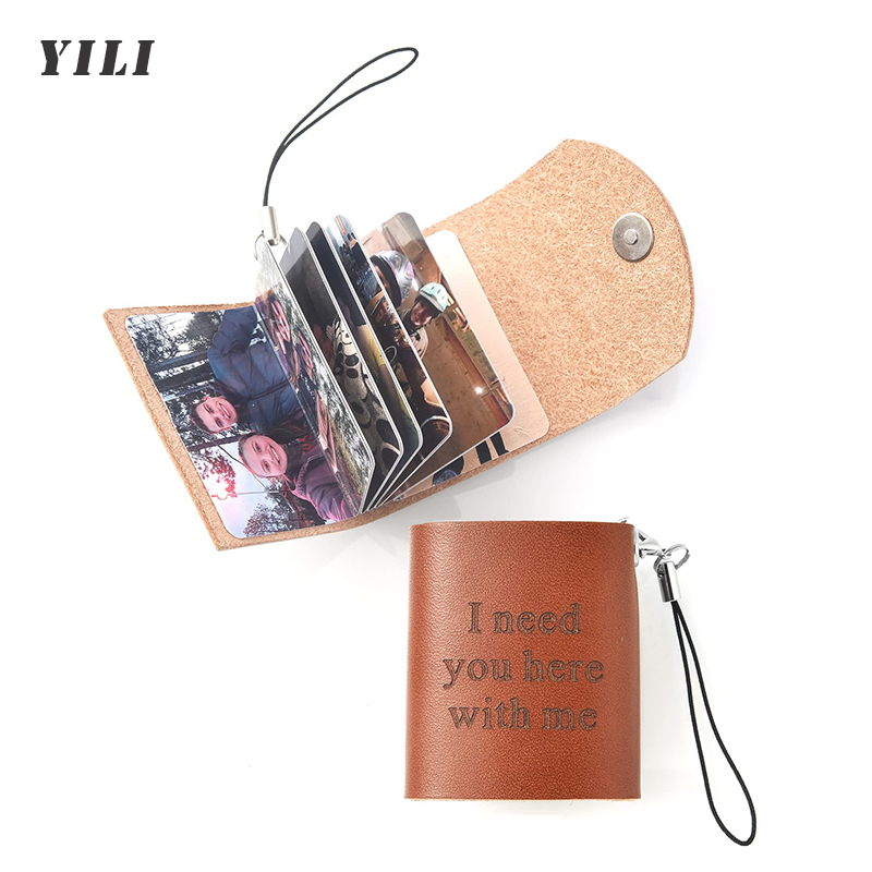 Custom Photo Book - 10-12PCS gepersonaliseerde aangepaste foto's album sleutelhanger