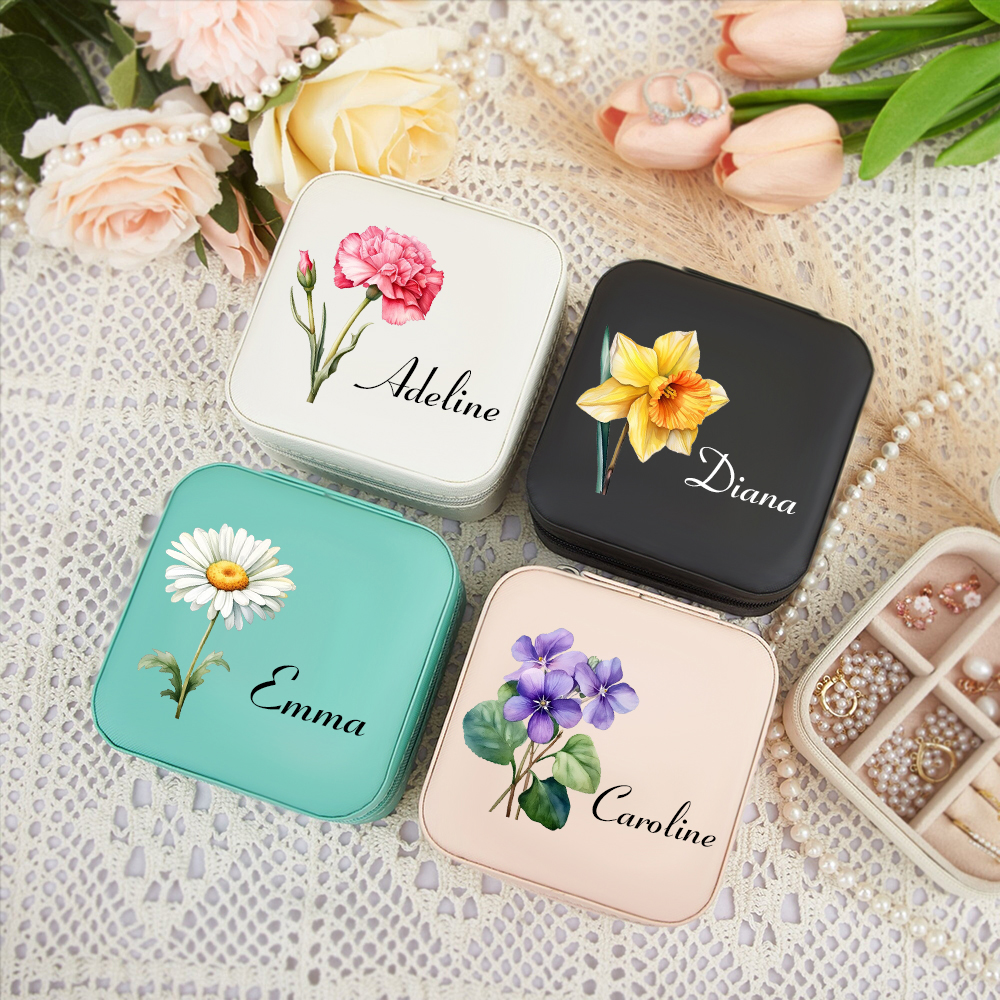 Personalized Name Box - Op maat gemaakte sieradendoos met naam,