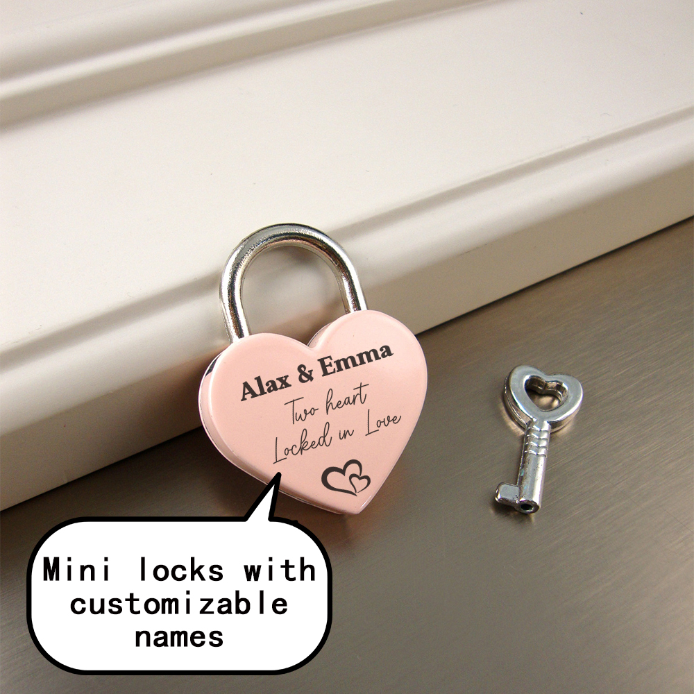 Personalized Name Box - 1PC oude antieke stijl verliefd op