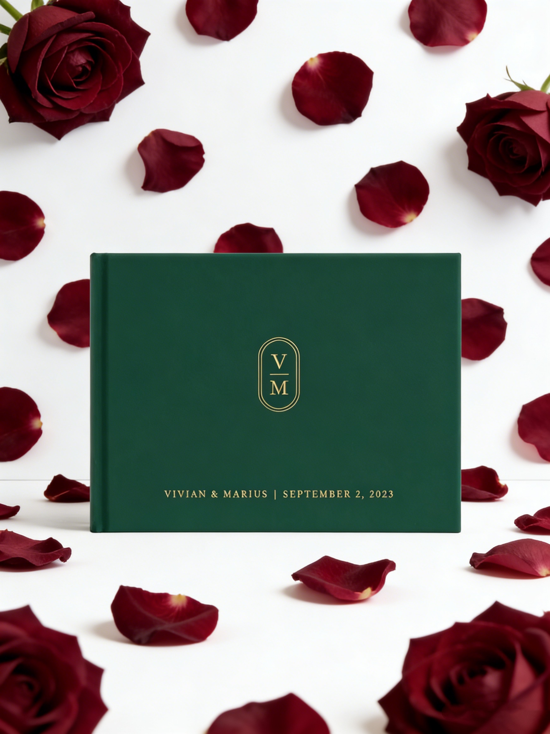 Custom Photo Book - Op maat gemaakt elegant gastenboek voor
