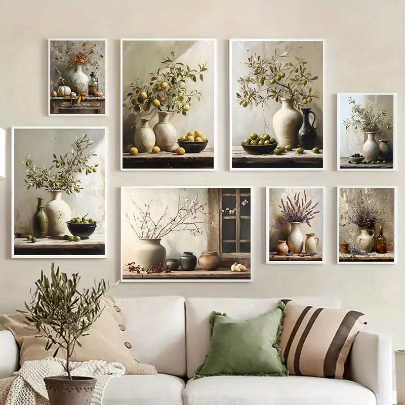 Family Tree Print - 1pc Frameloze Retro Stilleven Poster Afdrukken