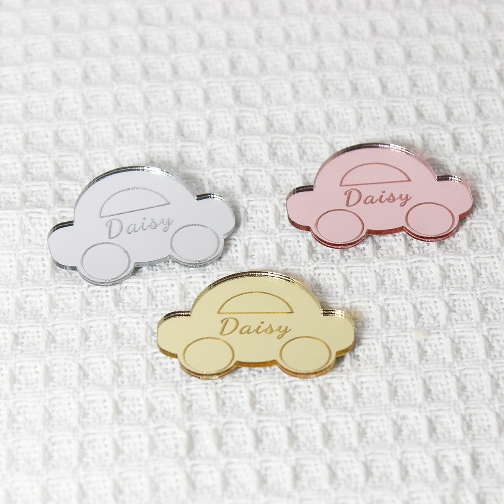 Personalized Name Box - 20/30/50 Stuks Gepersonaliseerde Acryl Baby Tags,