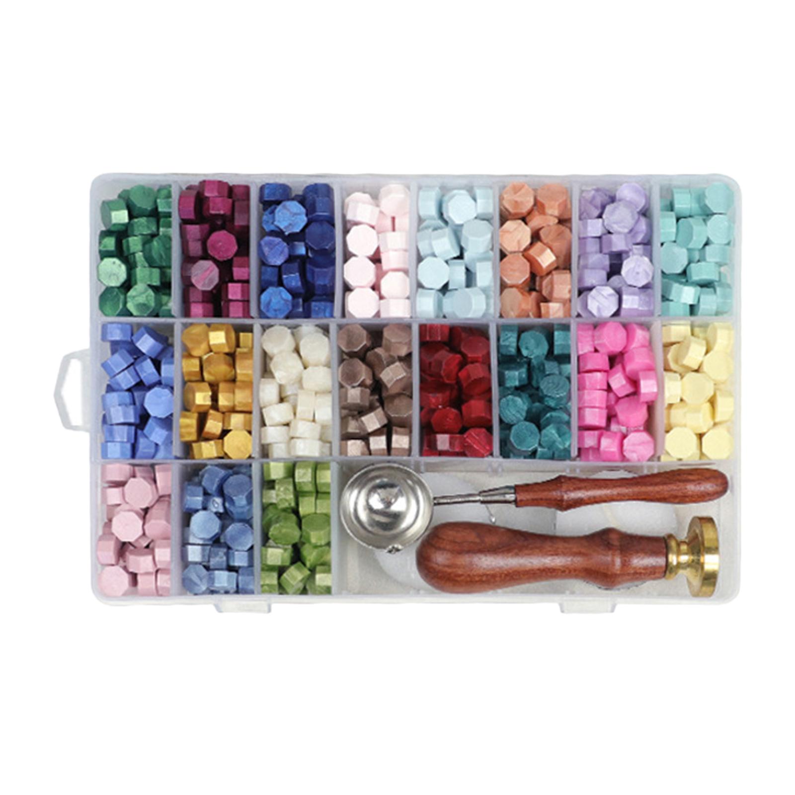 Wax Seal Letter Kit - DIY-waszegelset met verzegelwasparels voor kaartjes, huwelijksuitnodigingen