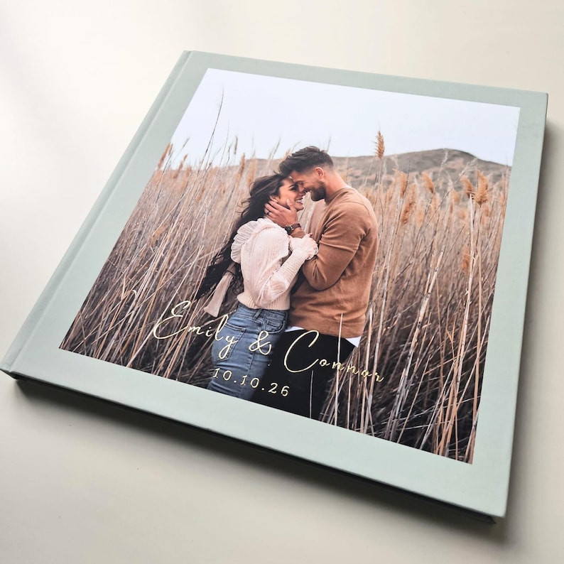 Custom Photo Book - Op maat gemaakt gastenboek voor bruiloften