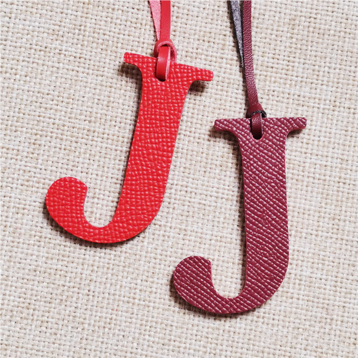 Monogram Keychain Leather - Engelse Letter H I J K
