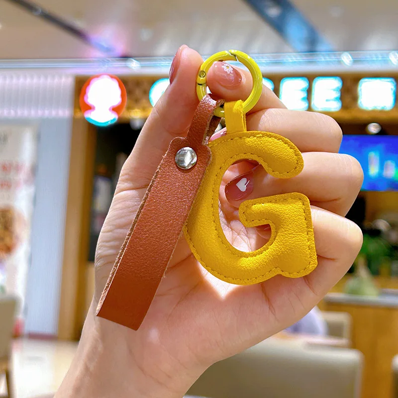 A Tot Z Pu Lederen Beginletter - Monogram Keychain Leather recensie en prijs