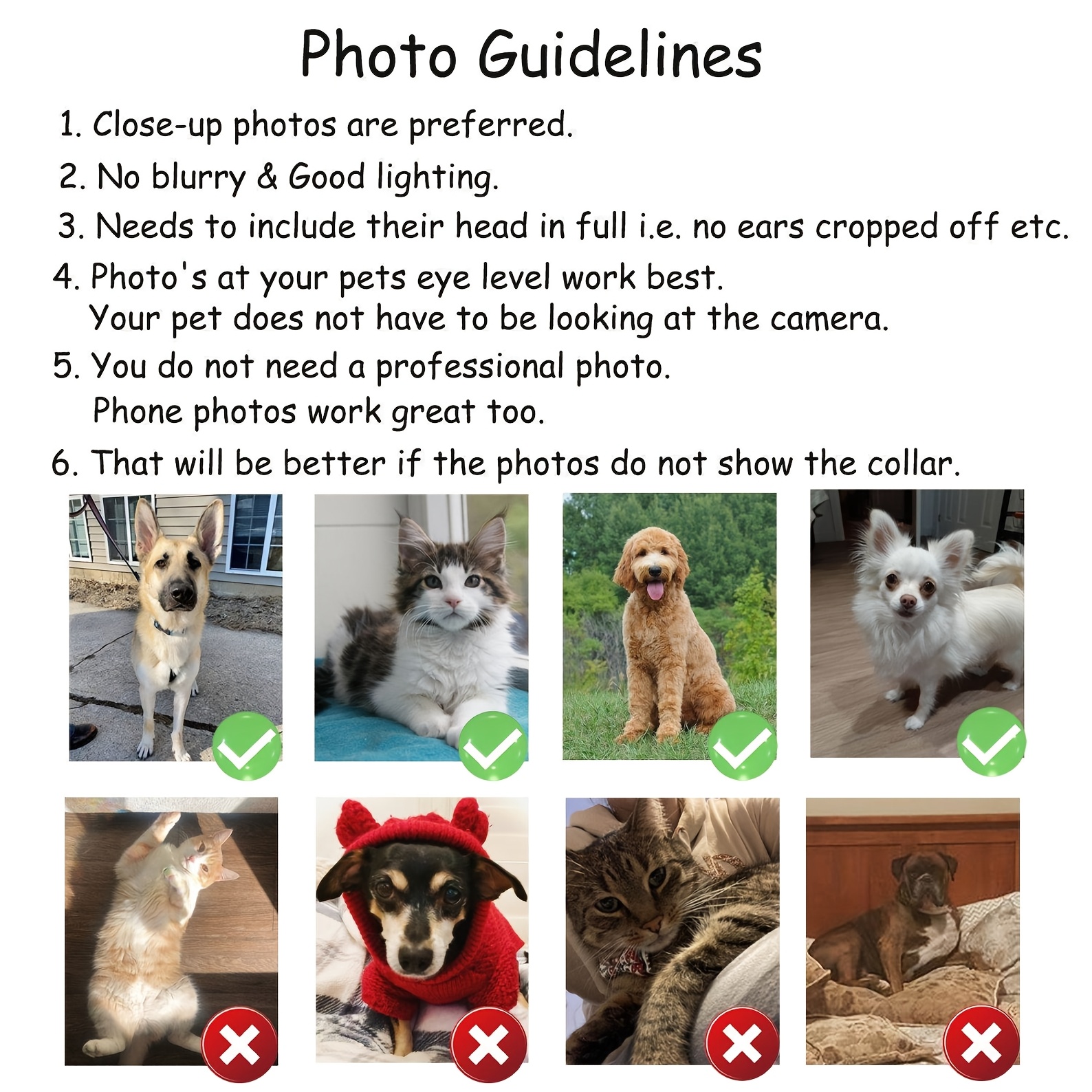 1PC Gepersonaliseerde 2D ijzer - Pet Portrait Custom recensie en prijs