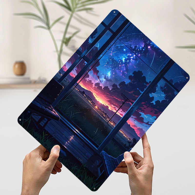 Anime Window View of Starry Ni - Custom Night Sky recensie en prijs