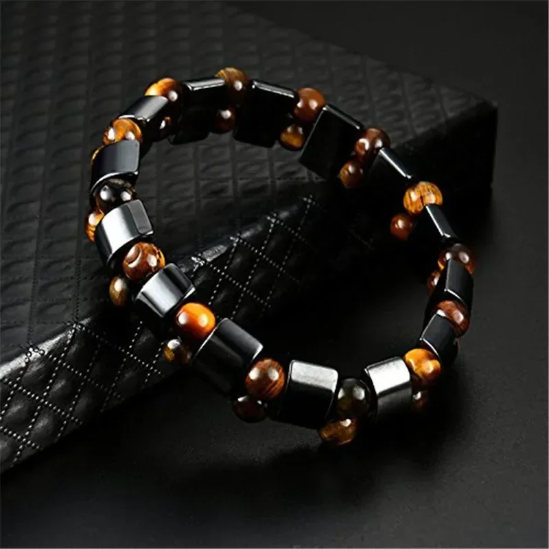 Natuursteen dubbellaags tijger - Coordinates Bracelet recensie en prijs