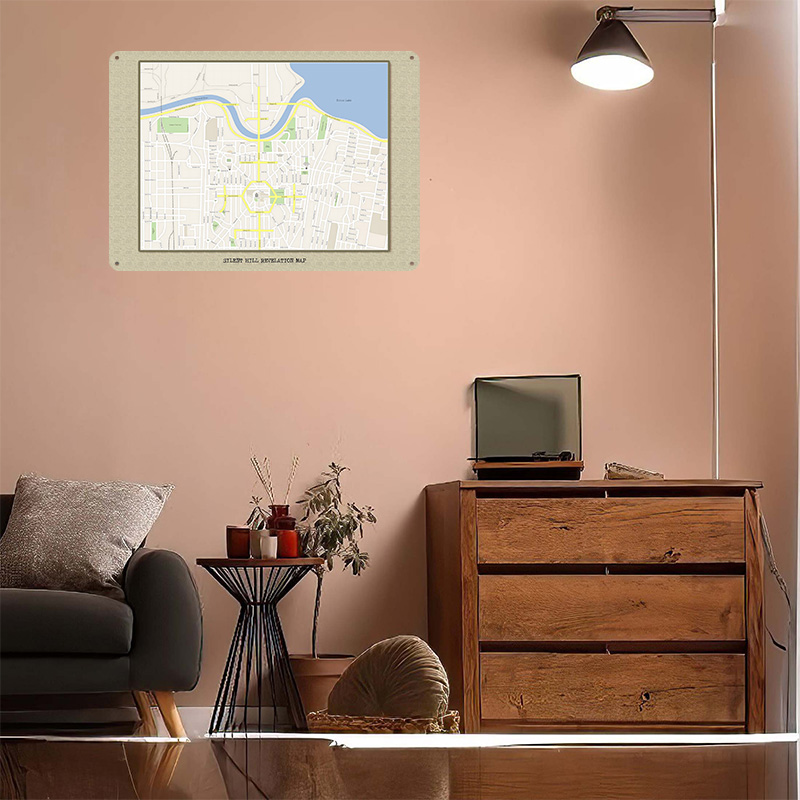 Silent Hill Revelation Map Met - Custom Map Poster recensie en prijs