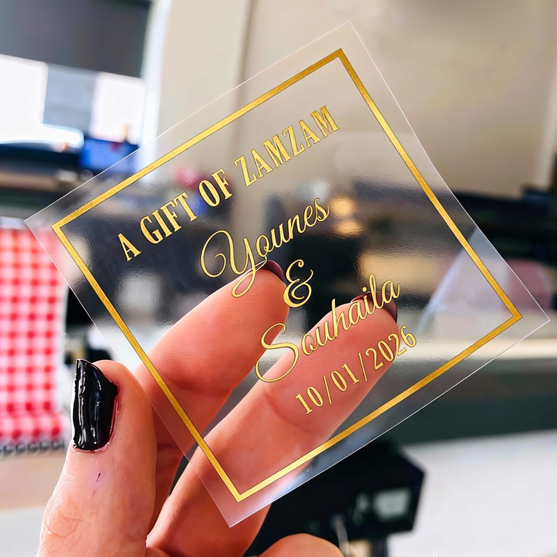 50 STUKS Vierkante gepersonali - Personalised Candle Label recensie en prijs