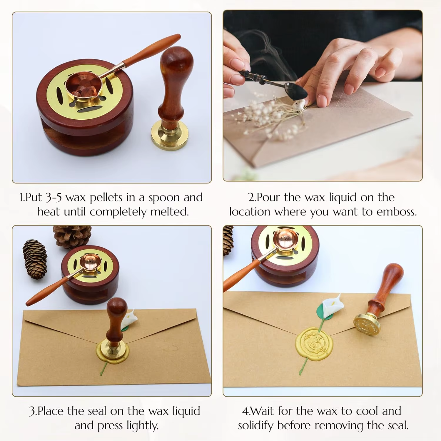 Bruiloft aangepaste lakzegel s - Wax Seal Letter Kit recensie en prijs