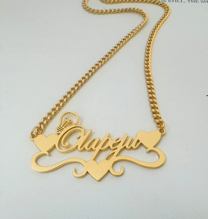 Handgemaakte Gouden Kleur Naam - Name Necklace Custom recensie en prijs