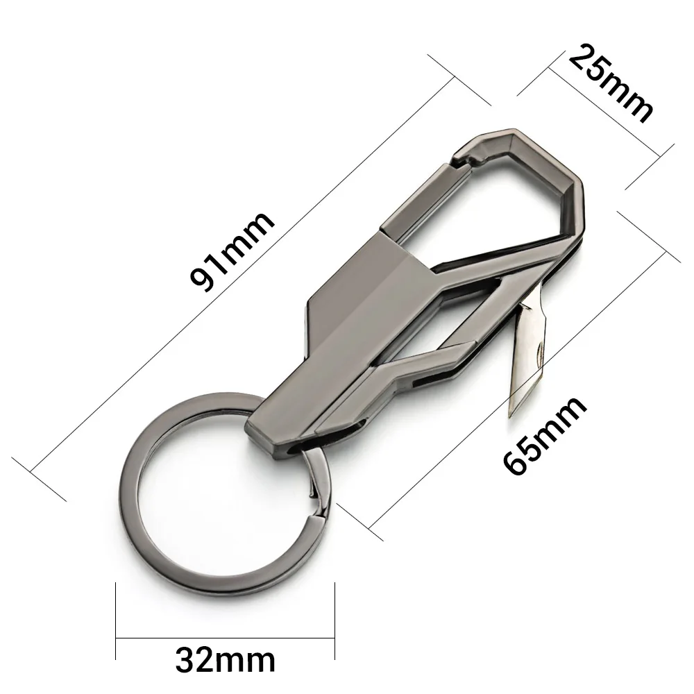 Mini Mes Sleutelhanger Opvouwb - Initial Ring Custom recensie en prijs