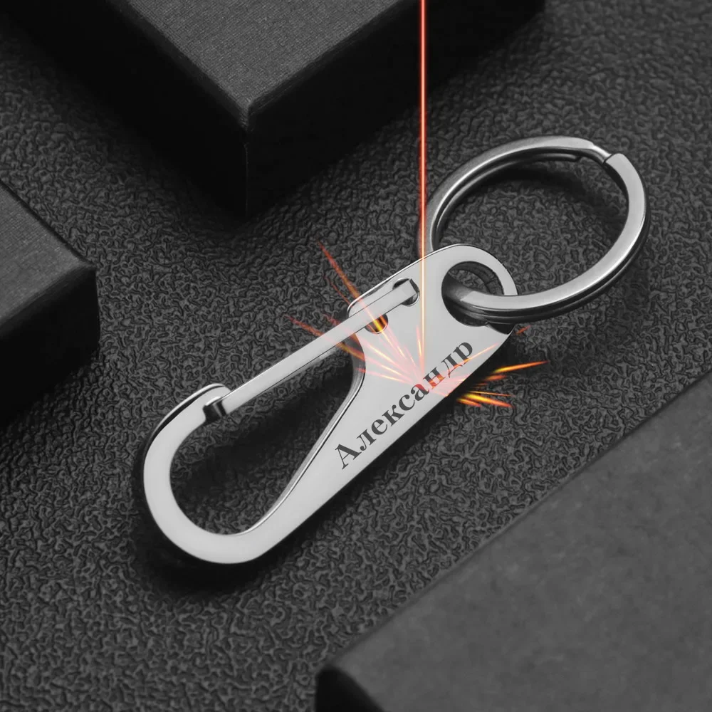 304 roestvrijstalen sleutelhan - Initial Ring Custom recensie en prijs