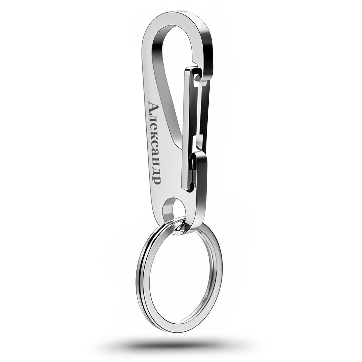 304 roestvrijstalen sleutelhan - Initial Ring Custom recensie en prijs