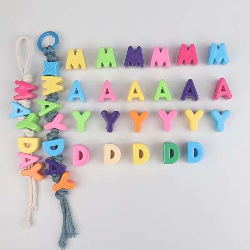 Aangepaste naam sleutelhanger  - Initial Ring Custom recensie en prijs
