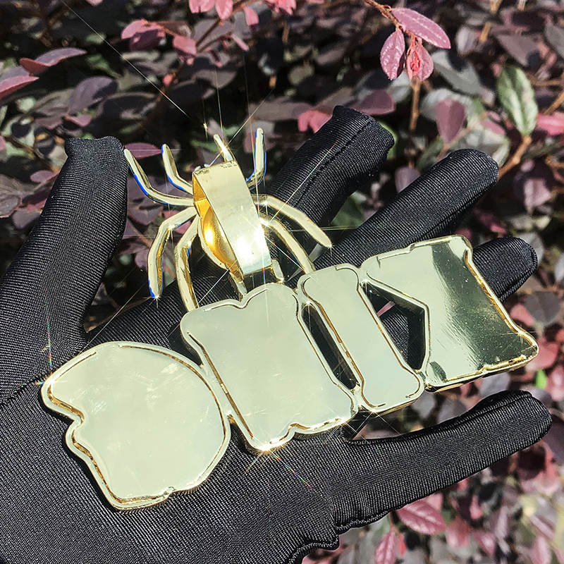 Custom Spider Letters Naam Han - Name Necklace Custom recensie en prijs