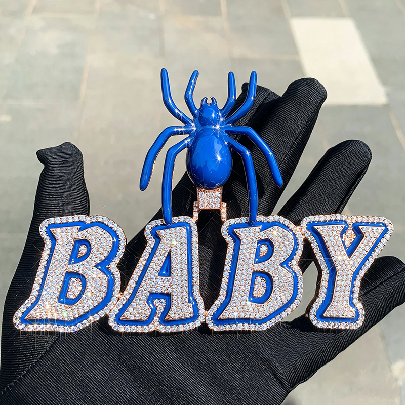 Custom Spider Letters Naam Han - Name Necklace Custom recensie en prijs