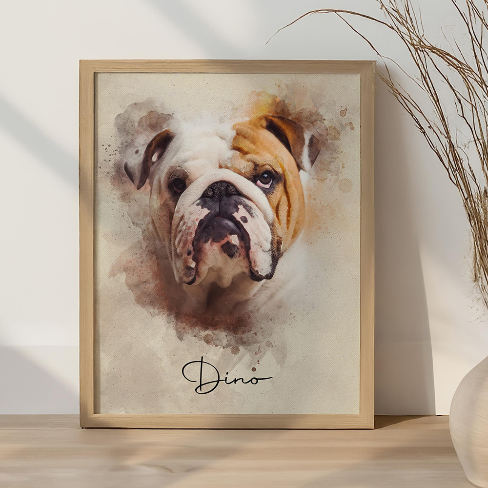 Gepersonaliseerde huisdierport - Pet Portrait Custom recensie en prijs