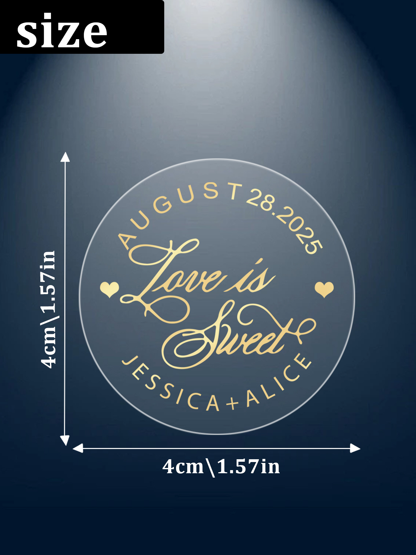 30-240 stuks aangepaste tekst  - Personalised Candle Label recensie en prijs