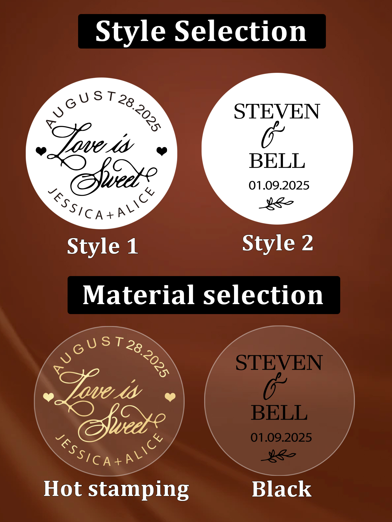 30-240 stuks aangepaste tekst  - Personalised Candle Label recensie en prijs