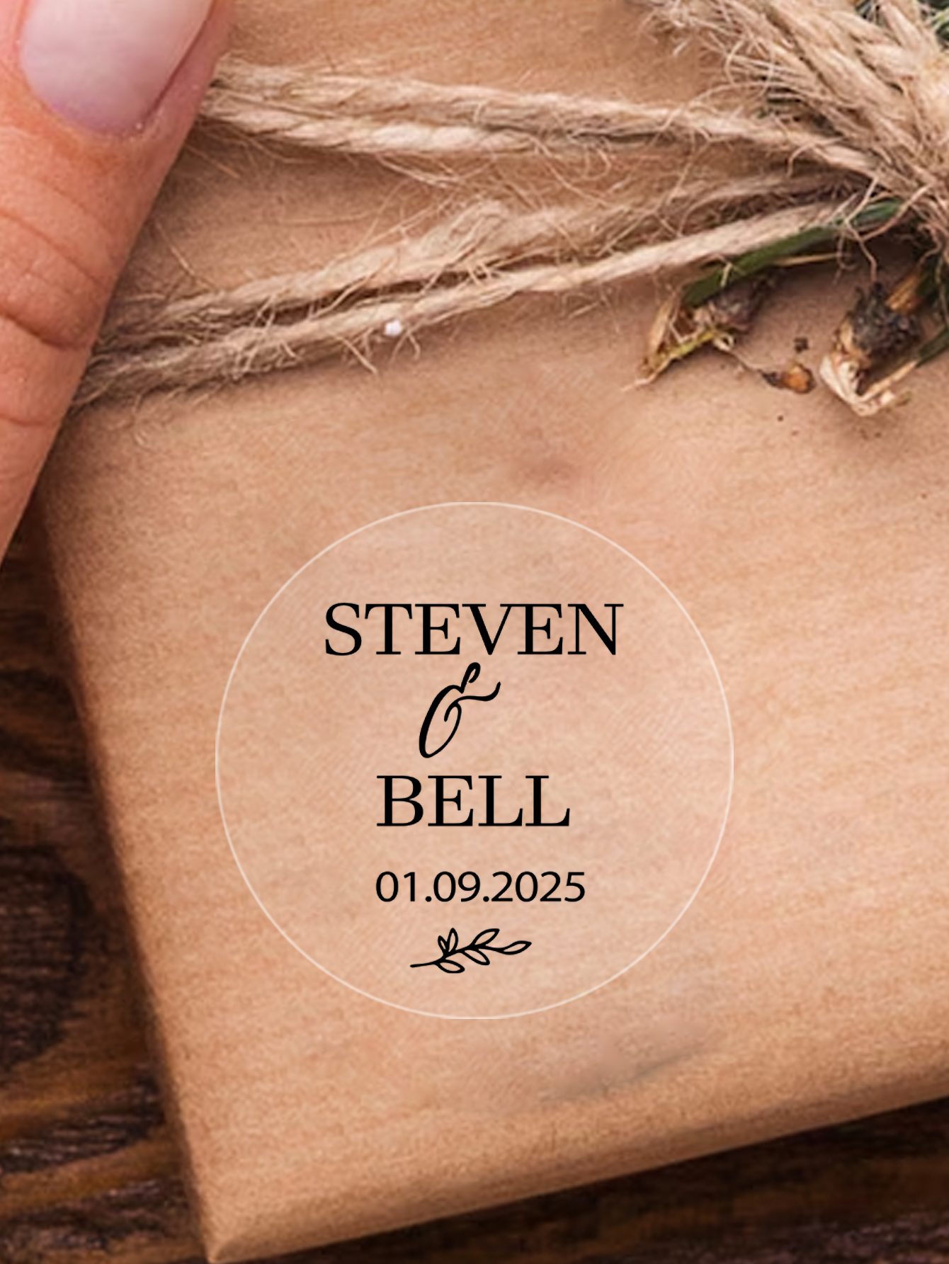 30-240 stuks aangepaste tekst  - Personalised Candle Label recensie en prijs