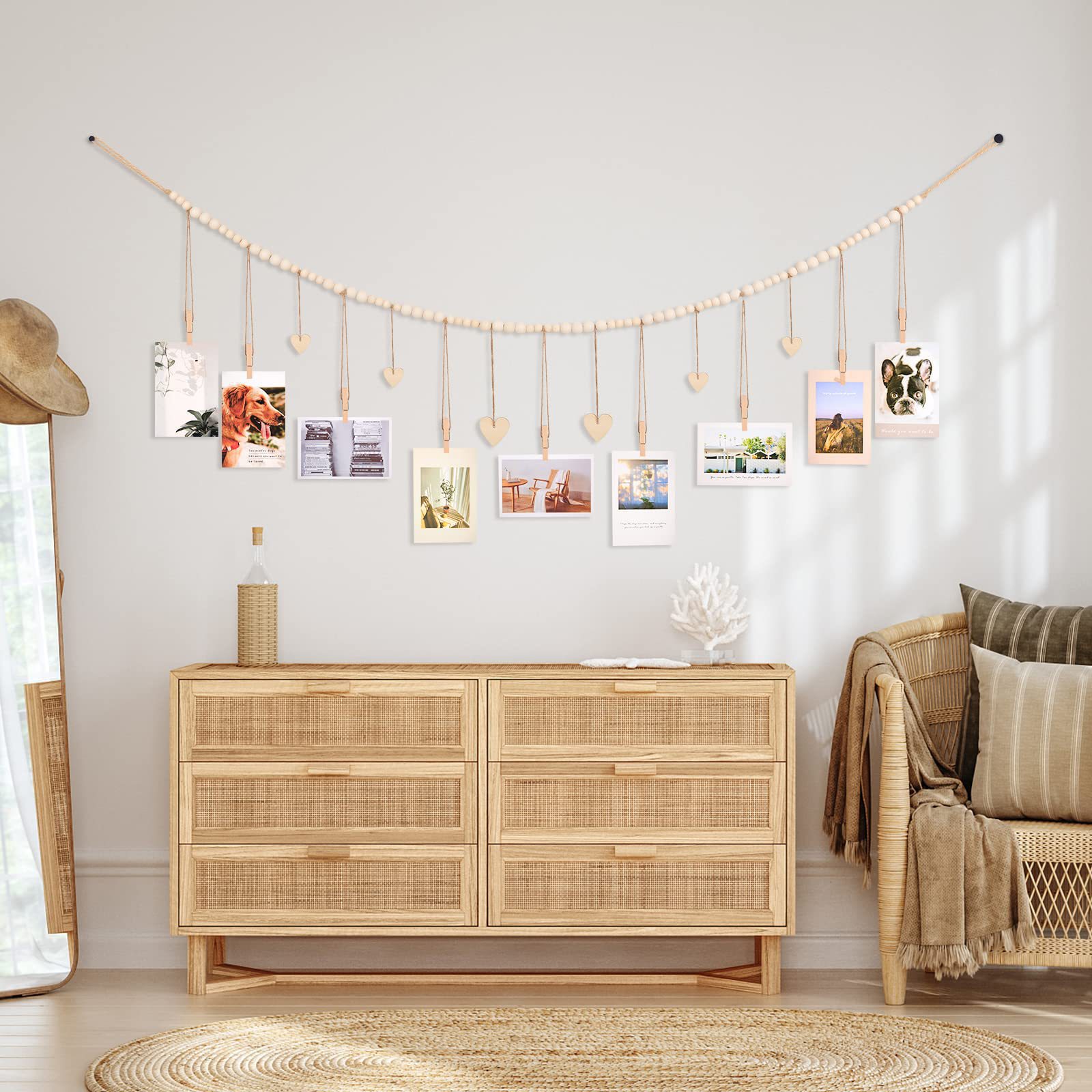 Hangende fotodisplay wanddecor - Engraved Wood Frame recensie en prijs