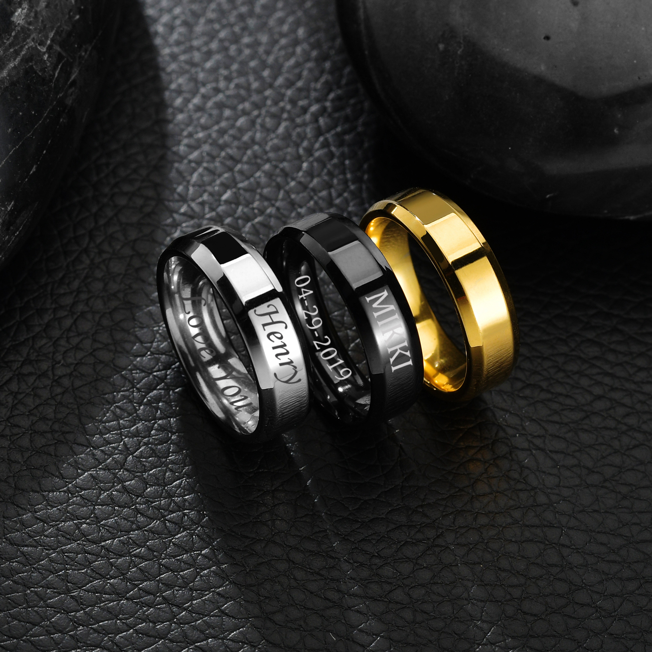 Atoztide 4/6/8Mm Gepersonalise - Initial Ring Custom recensie en prijs