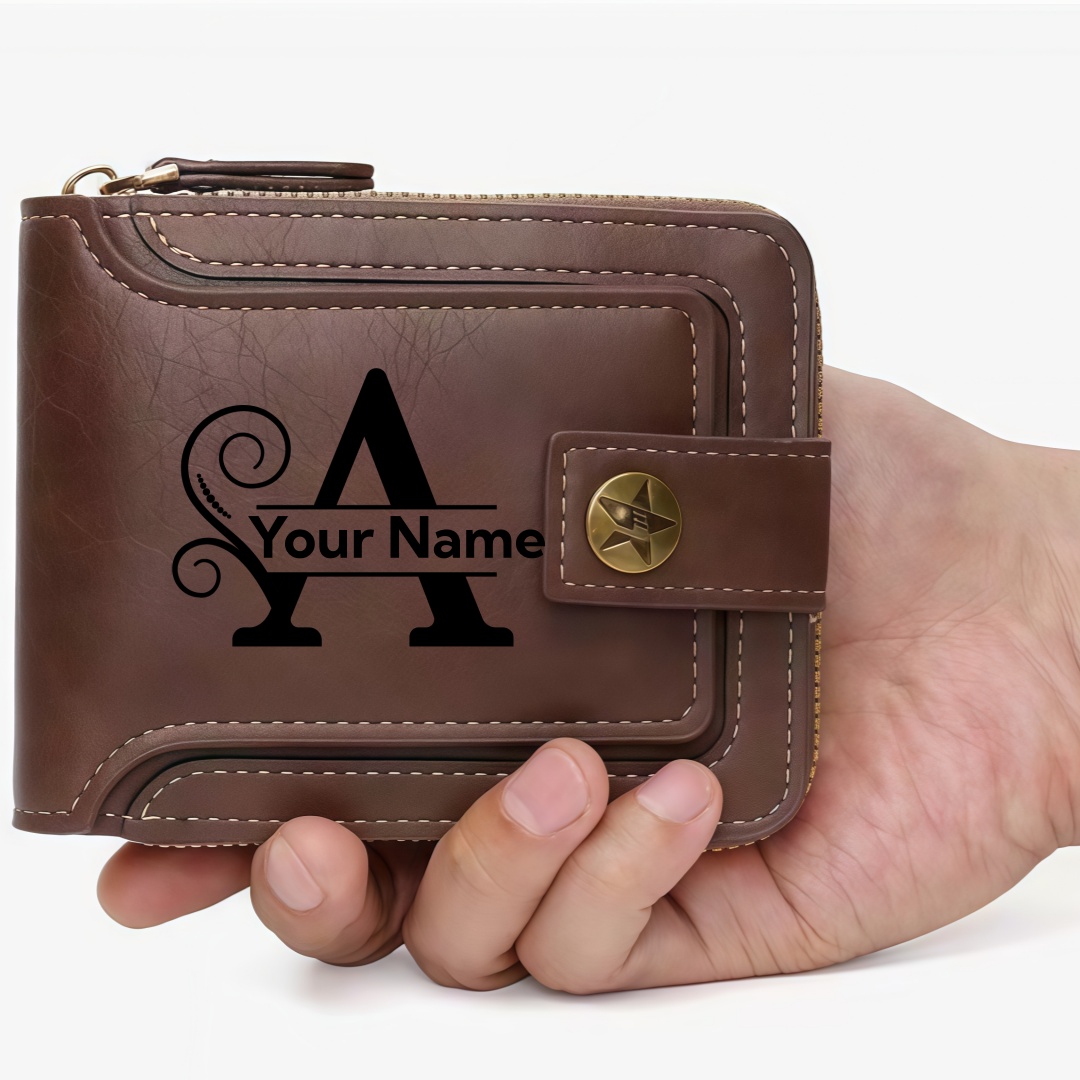 Op maat gemaakte herenportemon - Personalized Name Box recensie en prijs