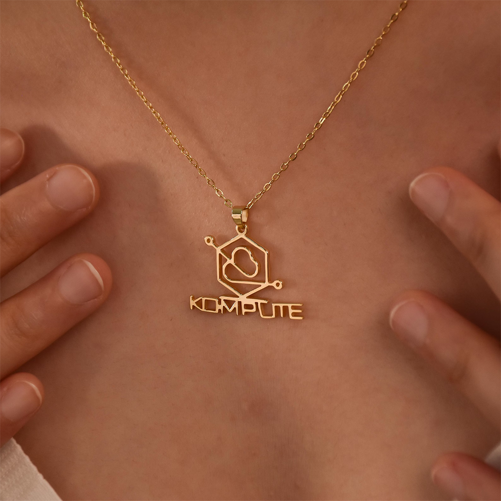 Aangepaste bedrijfslogo kettin - Name Necklace Custom recensie en prijs