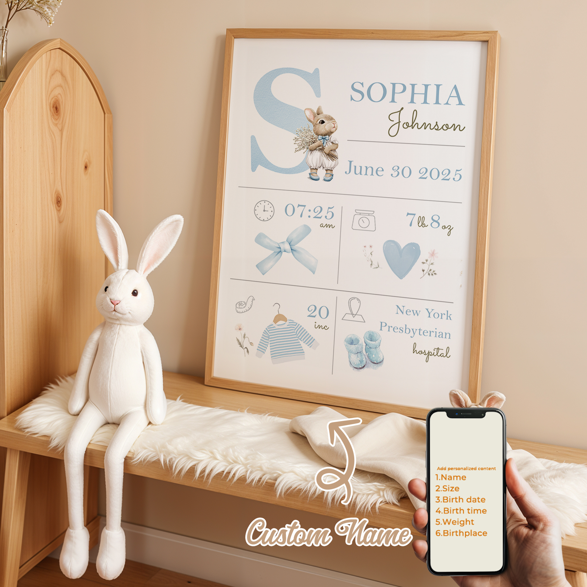 Gepersonaliseerde aangepaste n - Personalized Name Box recensie en prijs