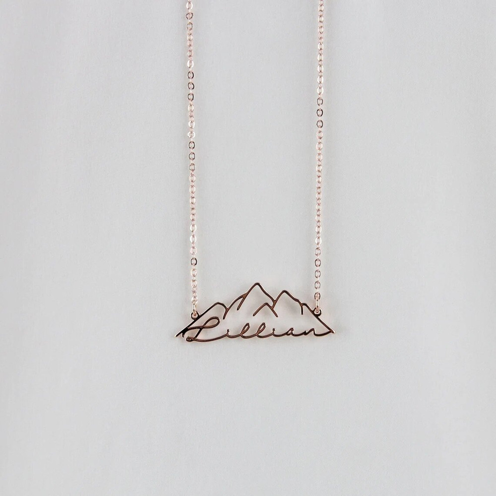 Aangepaste naam ketting mode g - Birth Flower Necklace recensie en prijs