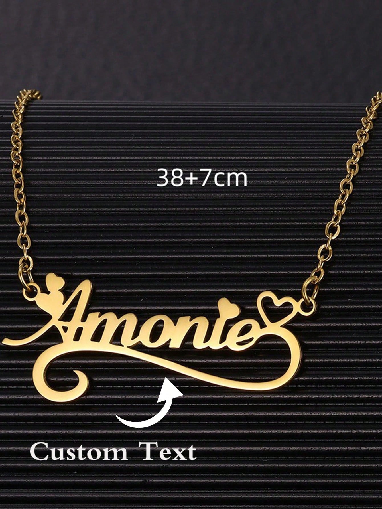 Aangepaste Naam Holle Hart Ket - Name Necklace Custom recensie en prijs