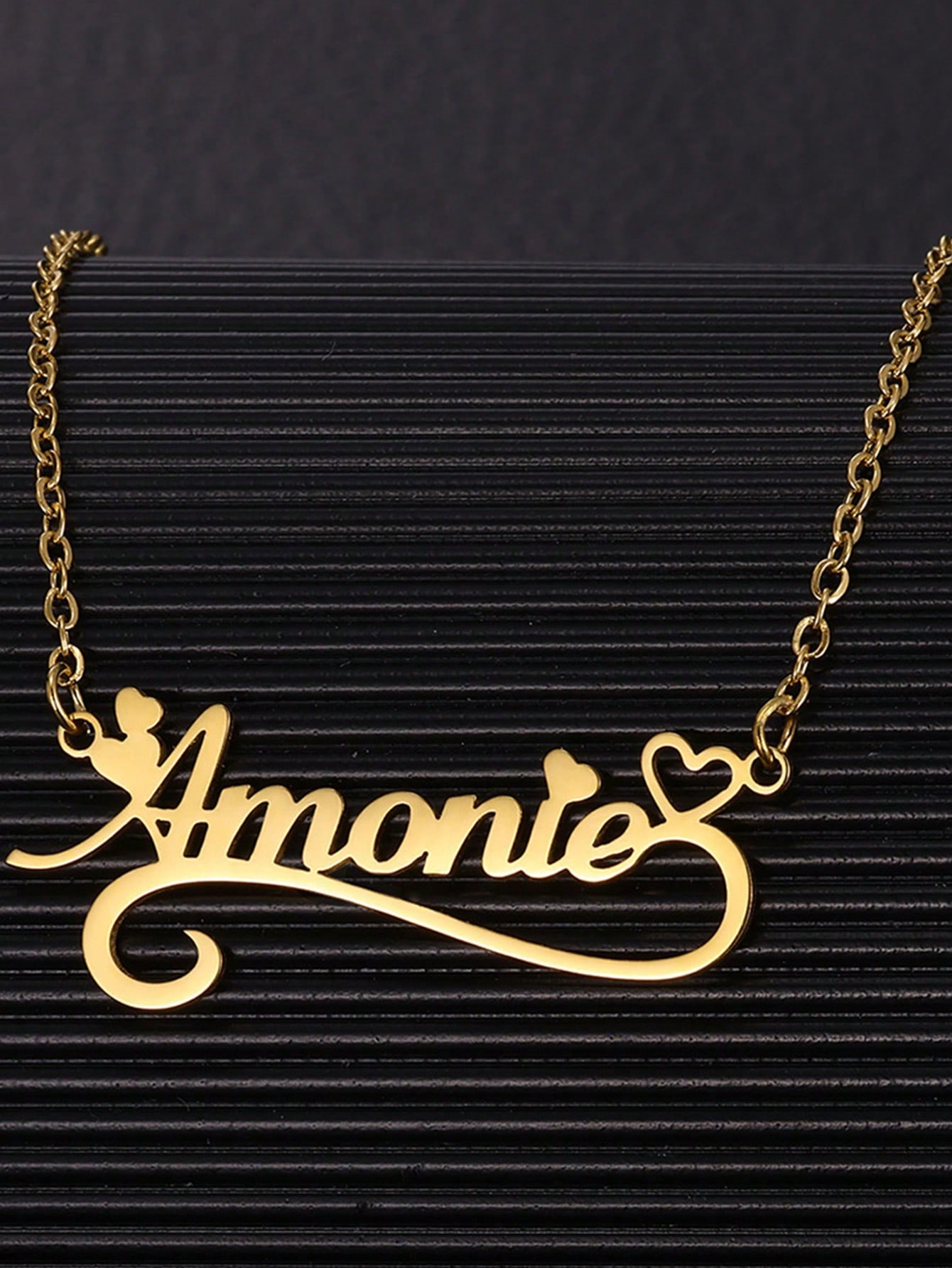 Aangepaste Naam Holle Hart Ket - Name Necklace Custom recensie en prijs