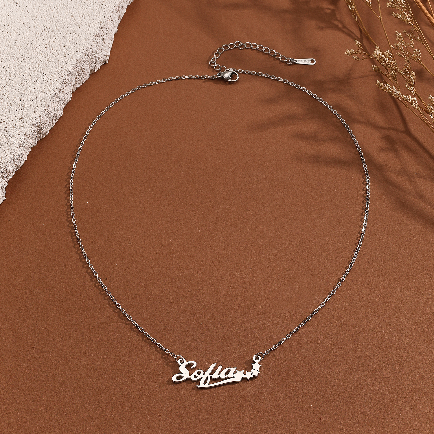 Roestvrijstalen Ster Letter Ha - Name Necklace Custom recensie en prijs