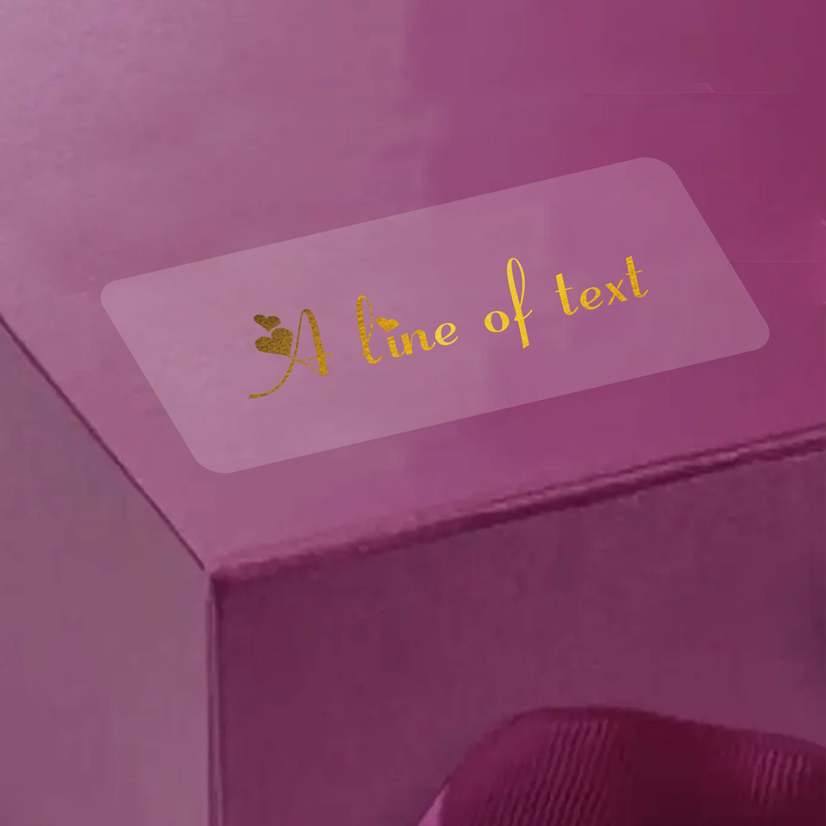 Op maat gemaakte rechthoekige  - Personalised Candle Label recensie en prijs