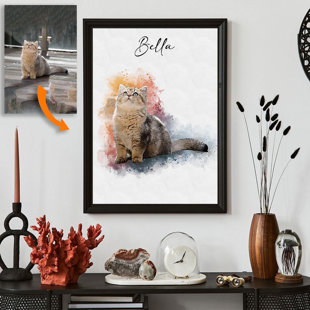 Aangepaste huisdierportret van - Pet Portrait Custom recensie en prijs