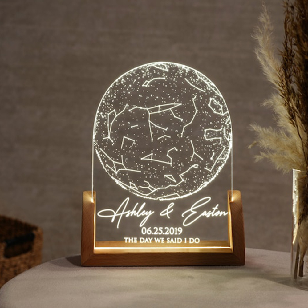 Aangepaste sterrenkaart per da - Custom Star Map recensie en prijs