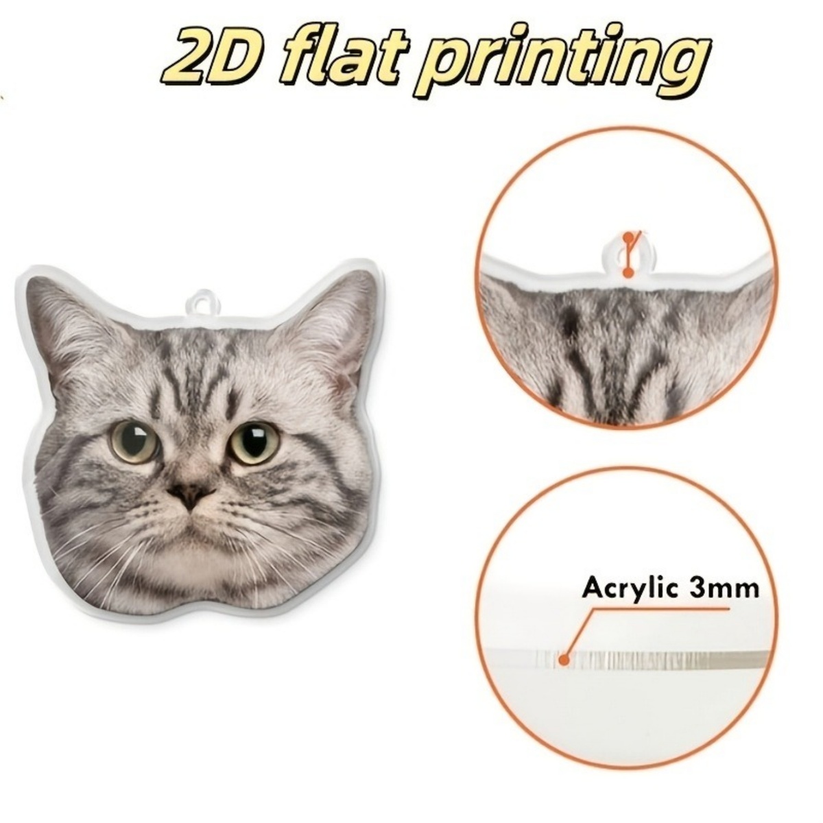 Aangepaste fotosleutelhanger – - Pet Portrait Custom recensie en prijs