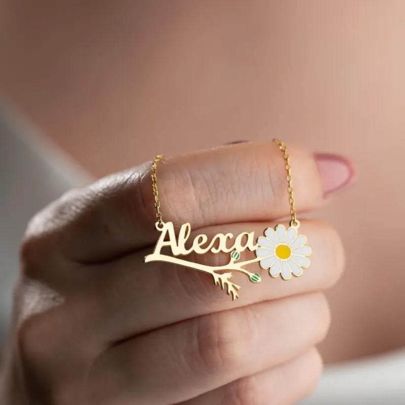 Roro's gepersonaliseerde kleur - Birth Flower Necklace recensie en prijs