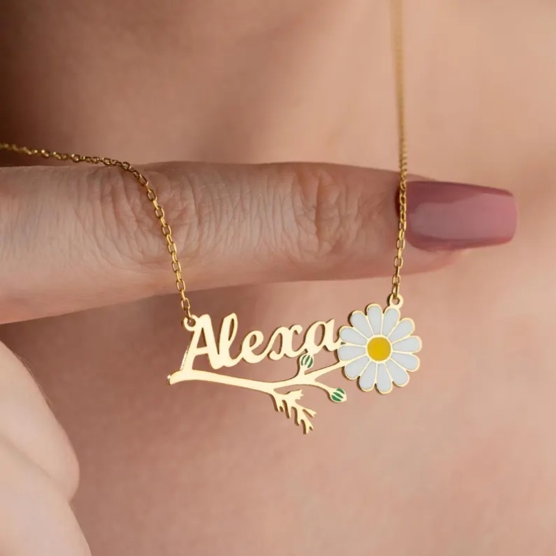 Roro's gepersonaliseerde kleur - Birth Flower Necklace recensie en prijs