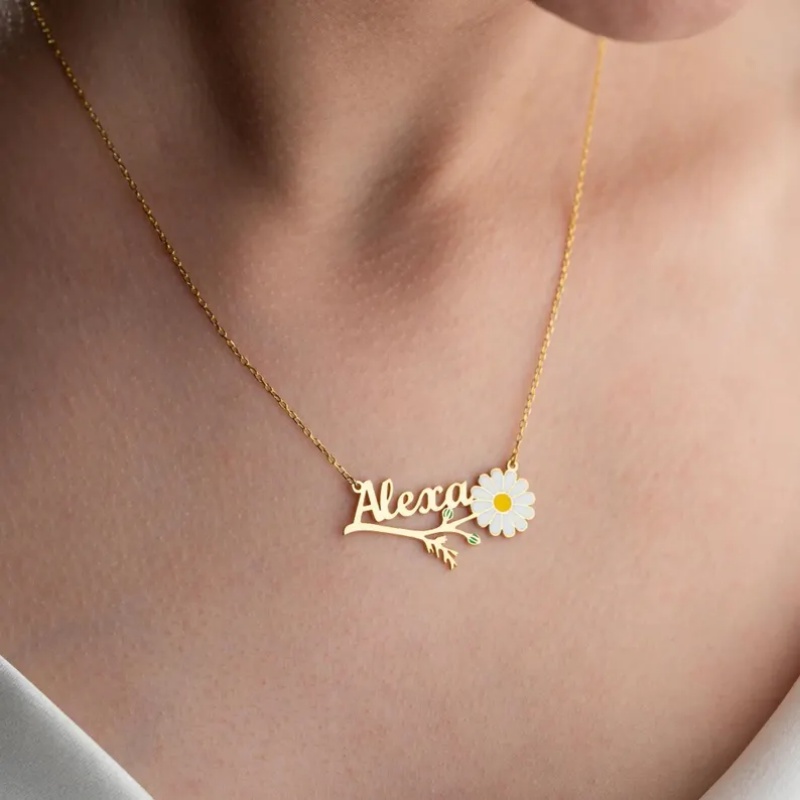 Roro's gepersonaliseerde kleur - Birth Flower Necklace recensie en prijs