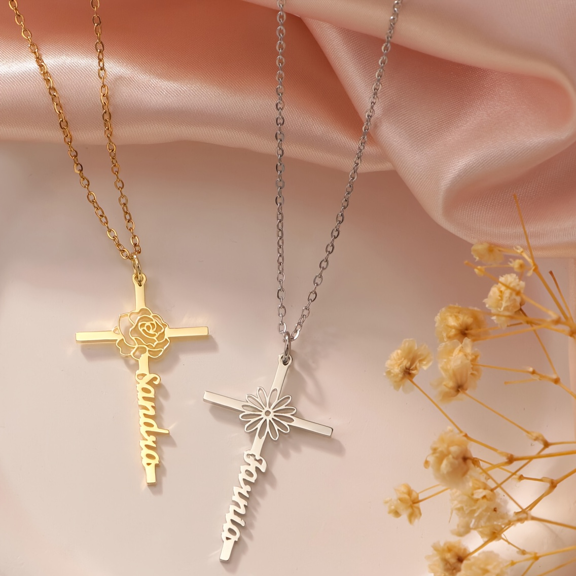 Geperonaliseerde geboortebloem - Birth Flower Necklace recensie en prijs