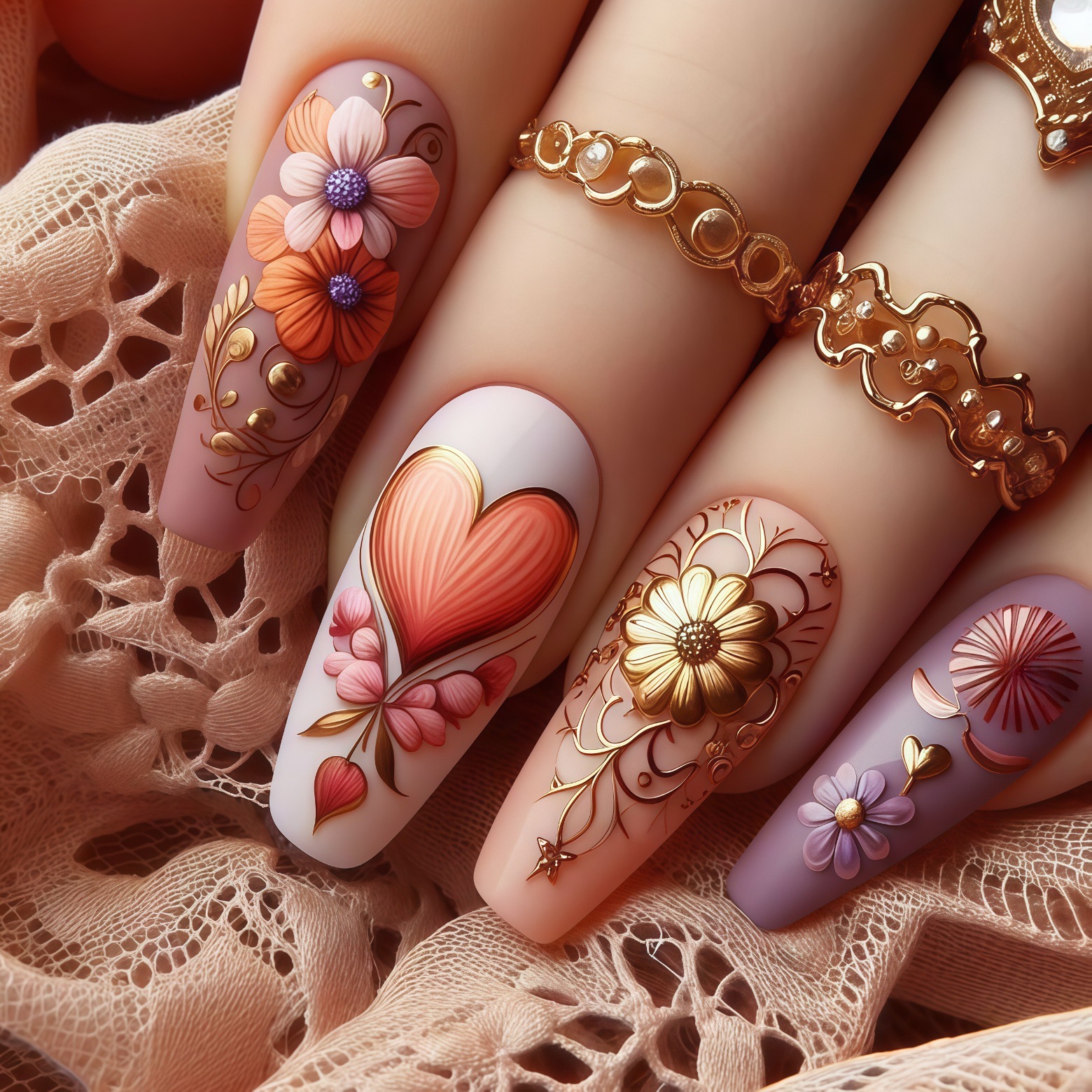24 stks/set 3D nepnagels voor  - Pressed Flower Art recensie en prijs
