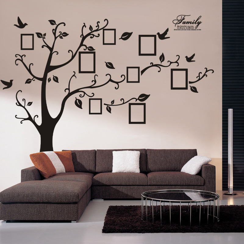 Grote foto boom PVC wanddecora - Family Tree Print recensie en prijs