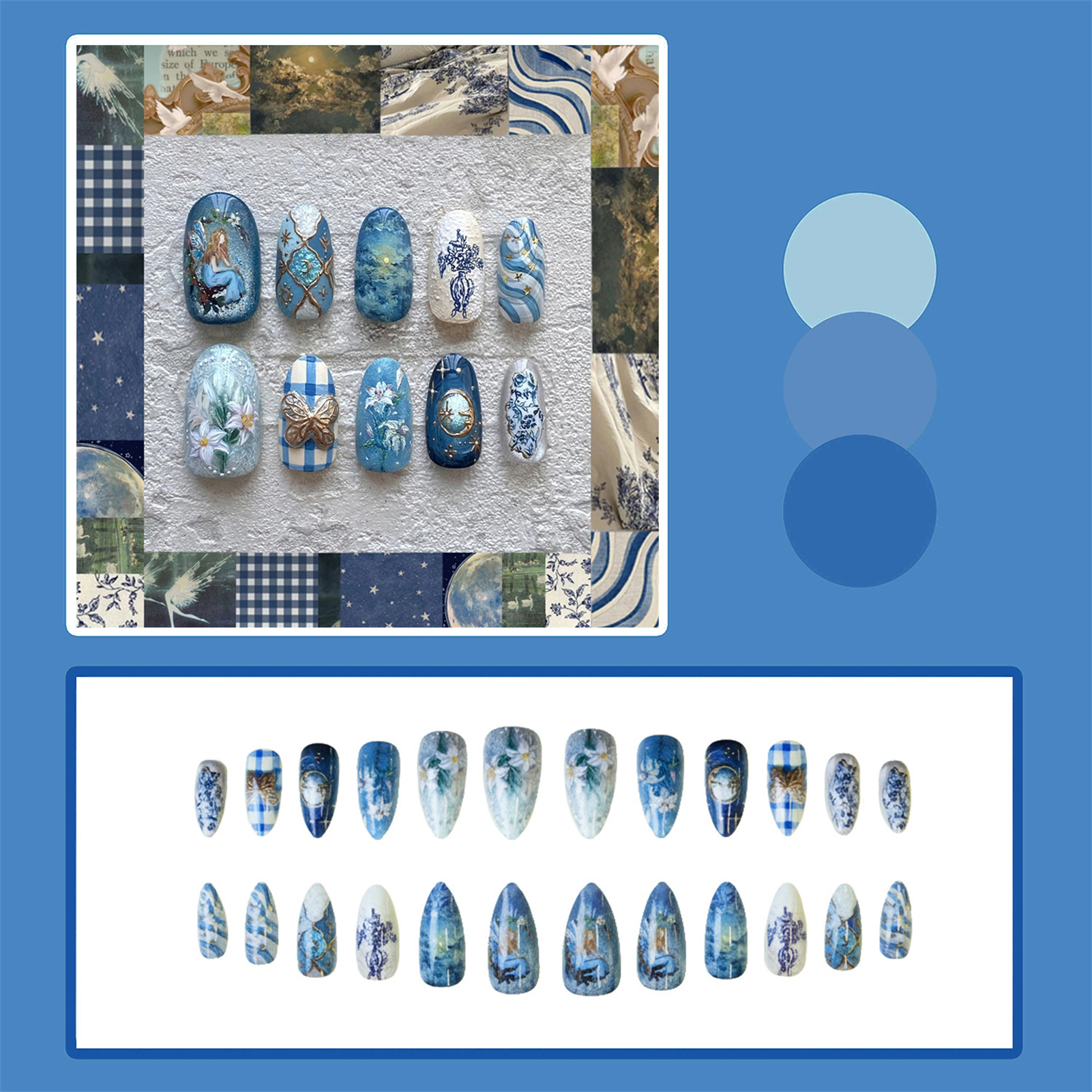 24 stuks vintage tuin nepnagel - Pressed Flower Art recensie en prijs