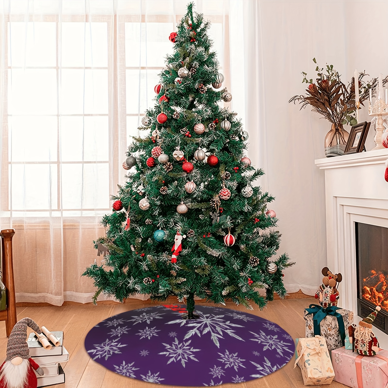 VIKAMA diep paarse sneeuwvlok  - Family Tree Print recensie en prijs