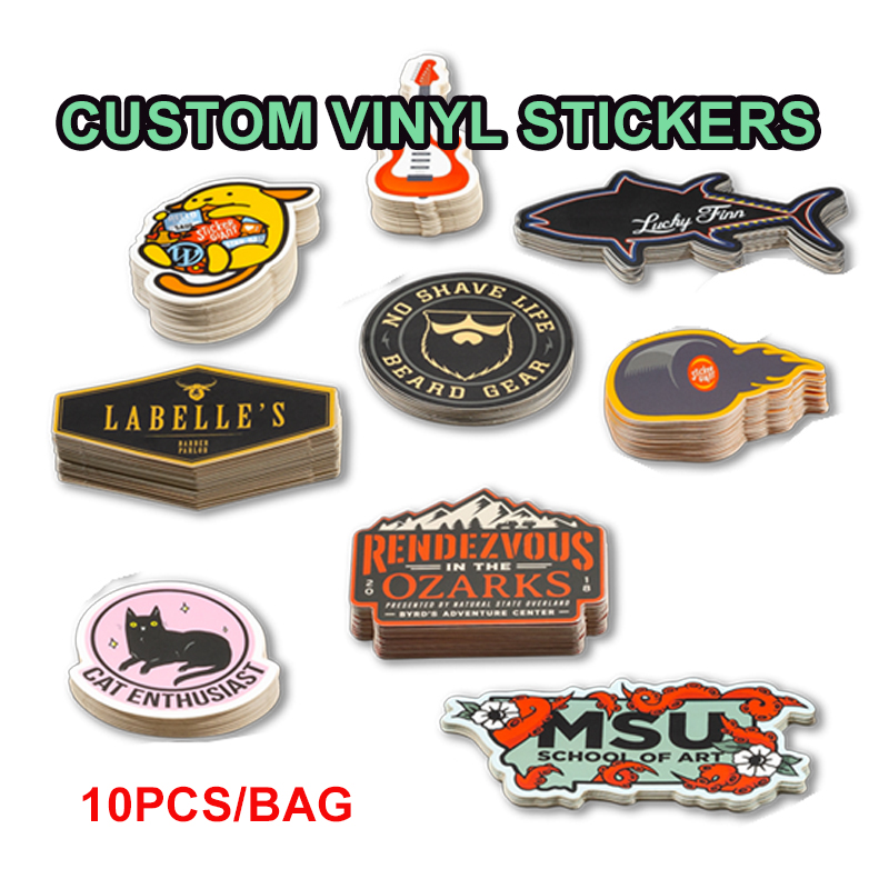 10Pcs Custom Vinyl Sticker Lab - Custom Photo Book recensie en prijs