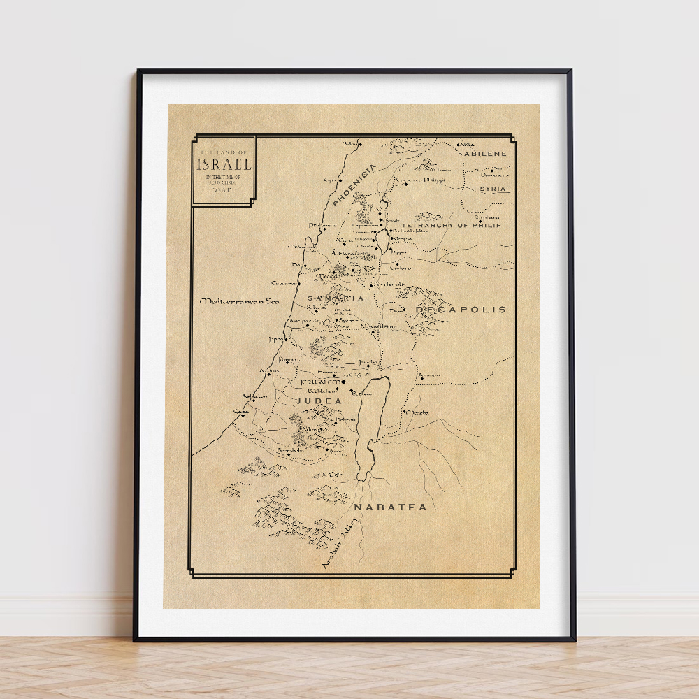 Tel Aviv Map Print Israel City - Custom Star Map recensie en prijs